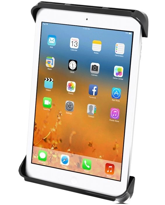 RAM Mounts Tab-Tite Universal Halteschale für bis zu 10 Zoll Tablets - AMPS-Aufnahme, Schrauben-Set