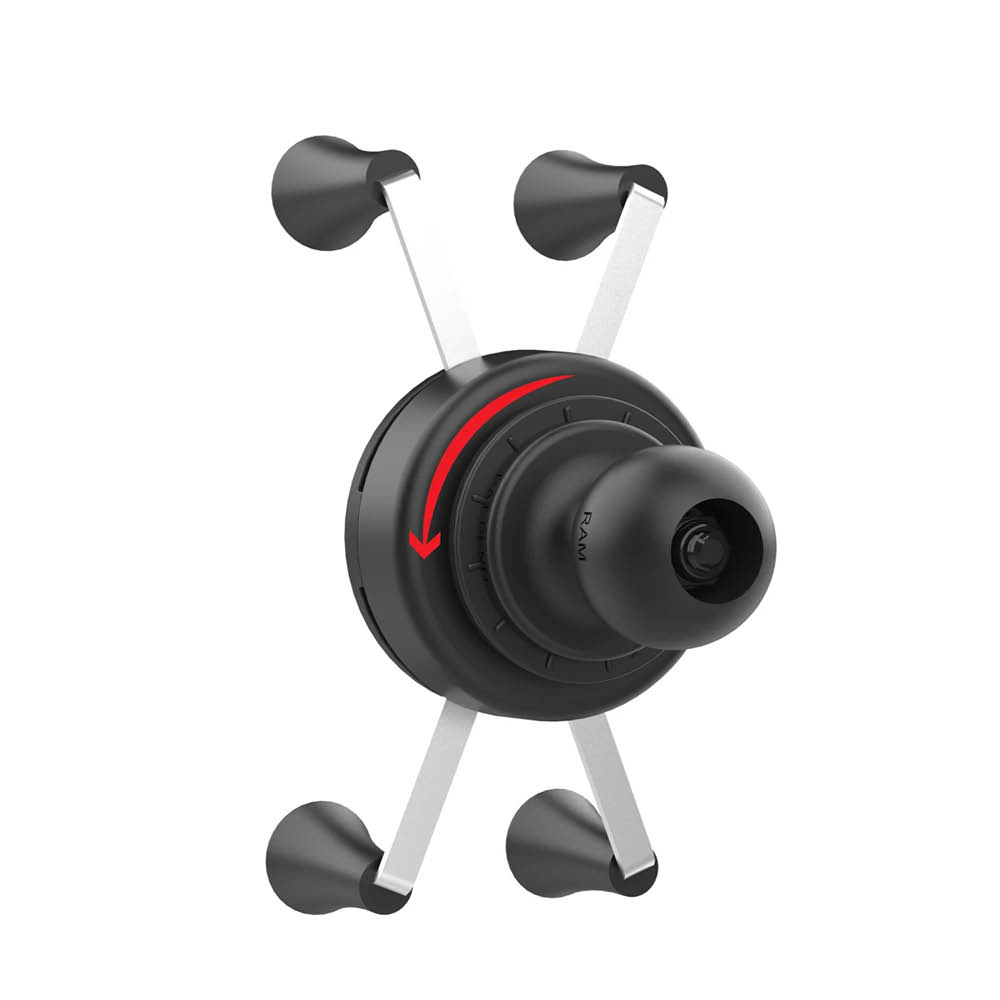 RAM Mounts X-Grip Halteklammer mit Rotation für Smartphones - Bis 82,55 mm Breite - Mit B-Kugel (1 Zoll) RAM Mounts X-Grip Halteklammer mit Rotation für Smartphones - Bis 82,55 mm Breite - Mit B-Kugel (1 Zoll)