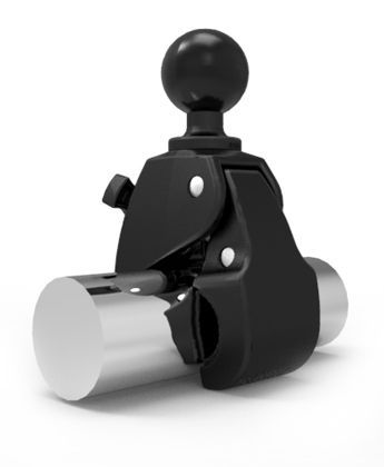 RAM Mounts Tough-Claw Halteklammer (mittel) mit Feststellschraube - C-Kugel (1,5 Zoll), Durchmesser 25,4-40,6 mm RAM Mounts Tough-Claw Halteklammer (mittel) mit Feststellschraube - C-Kugel (1,5 Zoll), Durchmesser 25,4-40,6 mm