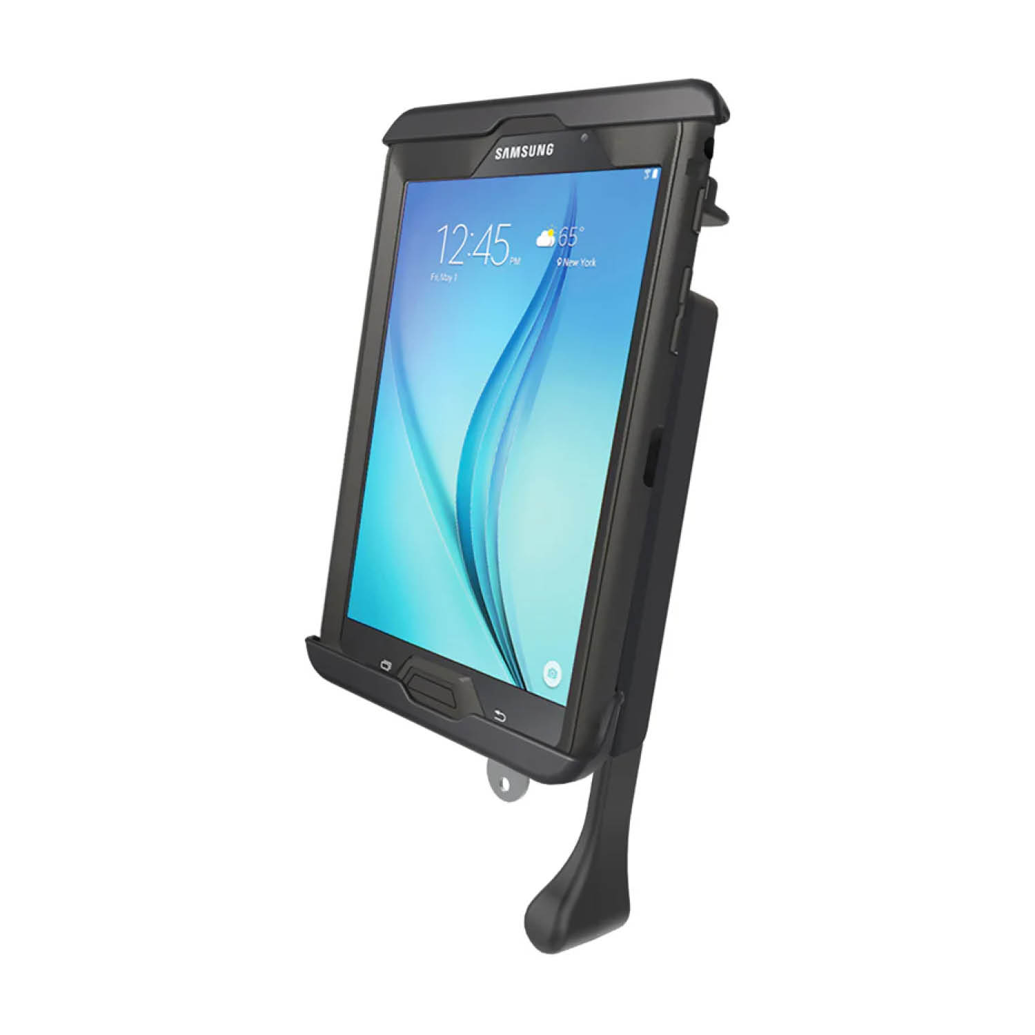 RAM Mounts Tab-Lock (abschließbar) Universal Halteschale für 7-8 Zoll Tablets (in Schutzhüllen) - AMPS-Aufnahme, Schrauben-Set