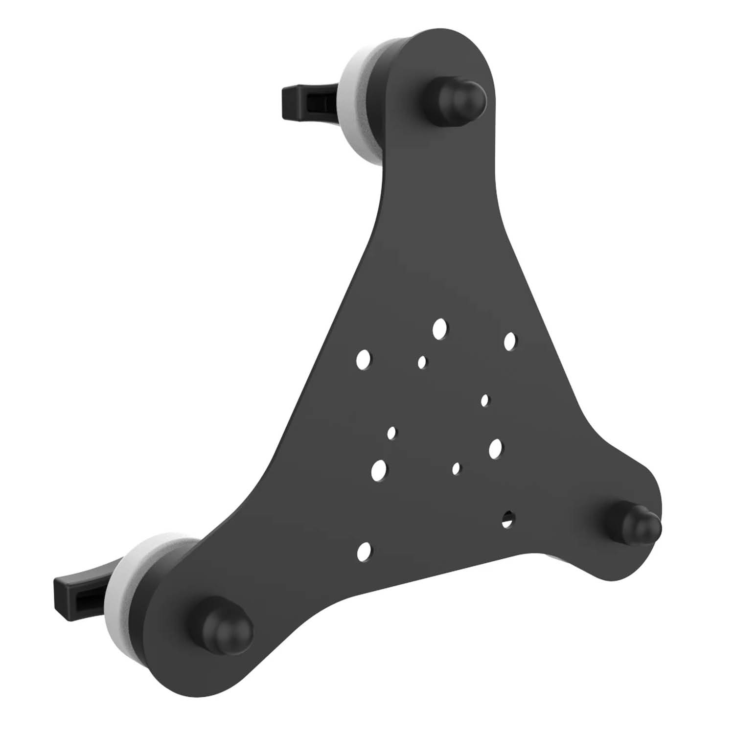 RAM Mounts Tough-Mag™ 3-Punkt Magnetbasis für Glasscheiben - 4-Loch AMPS & VESA 75x75 mm Lochraster