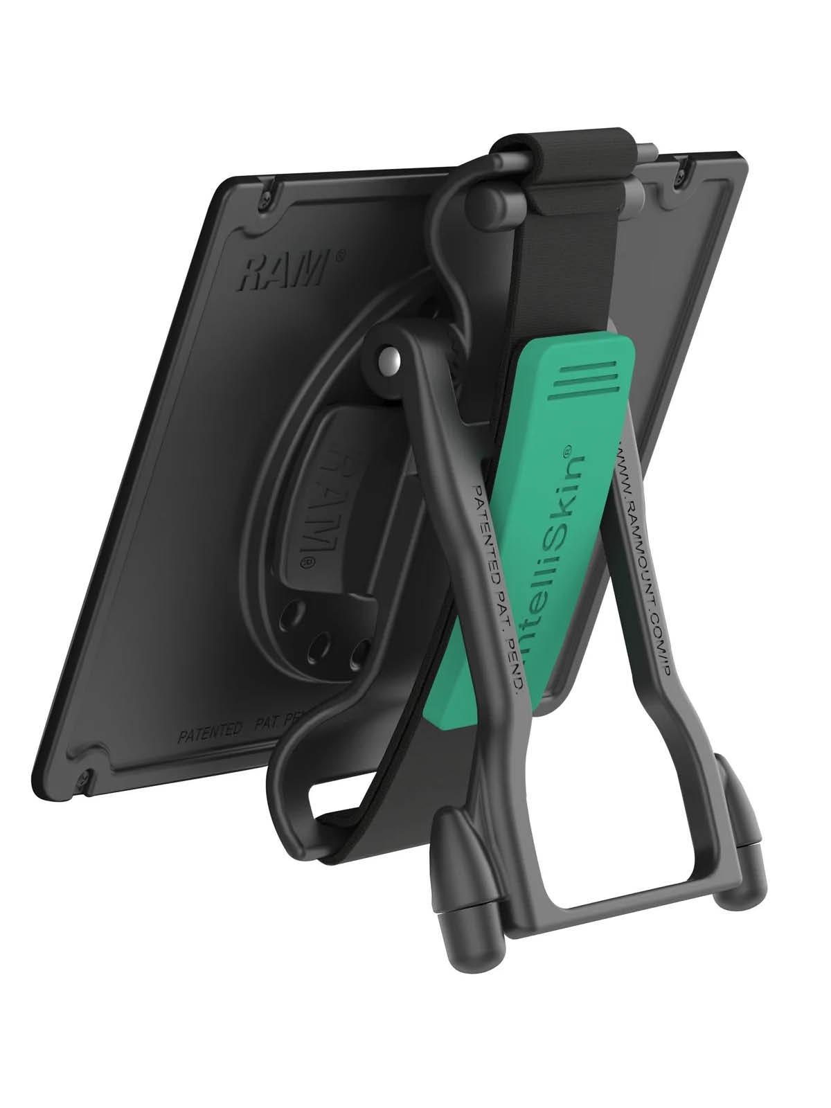 RAM Mounts Magnetische GDS Handschlaufe für Zebra ET40 & ET45 10 Zoll (mit oder ohne OEM/IntelliSkin Schutzhülle) - Standfunktion