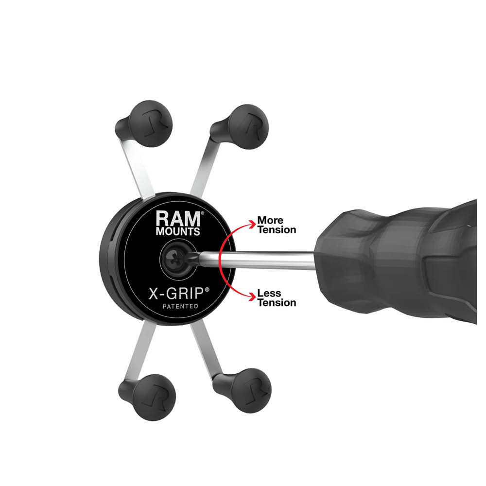 RAM Mounts X-Grip Halteklammer mit Rotation für Smartphones - Bis 82,55 mm Breite - Mit B-Kugel (1 Zoll) RAM Mounts X-Grip Halteklammer mit Rotation für Smartphones - Bis 82,55 mm Breite - Mit B-Kugel (1 Zoll)