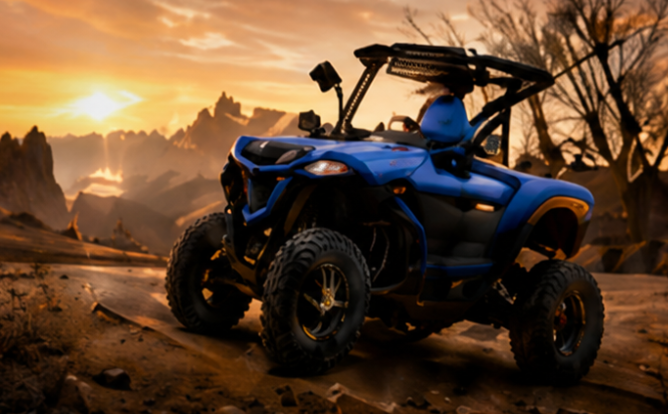 Robuste Befestigungen für Motorräder, ATVs, UTVs und Offroad-Fahrzeuge.