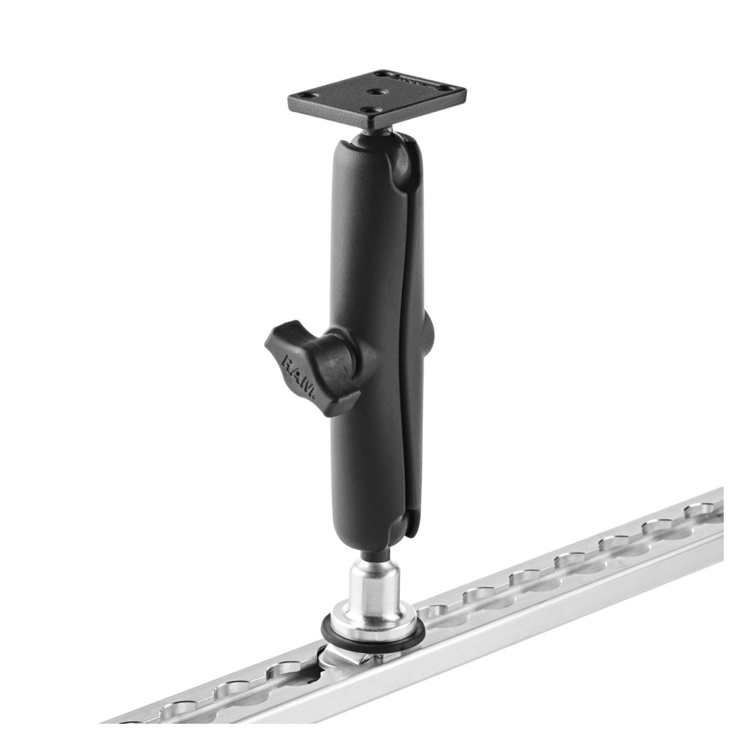 RGM Aluminium-Kugeladapter mit Innengewinde - M8 x 1,25 x 20 - B-Kugel (1 Zoll)