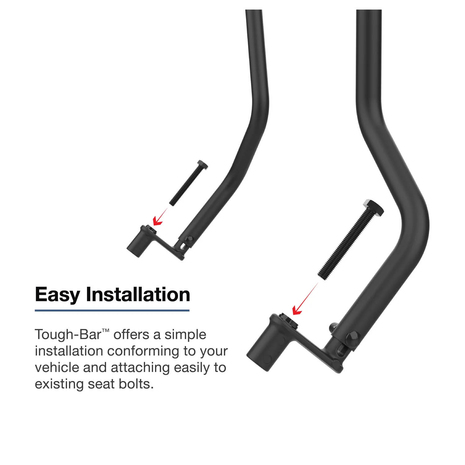 RAM Mounts Tough-Bar™ für Dodge Ram 1500 (2019-2026) mit Sitzbank
