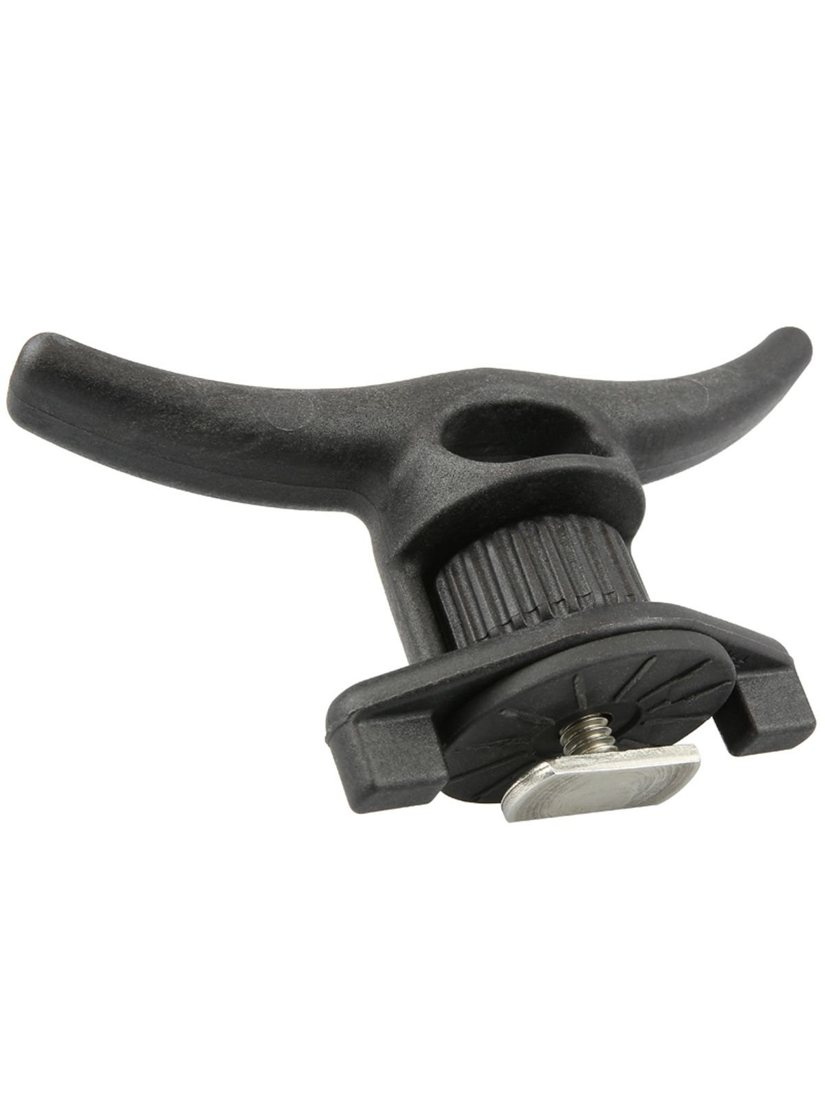 RAM Mounts Verbundstoff Tough-Cleat (Klampe) für Boote - mit T-Slot für Tough-Track Schienen, im Polybeutel