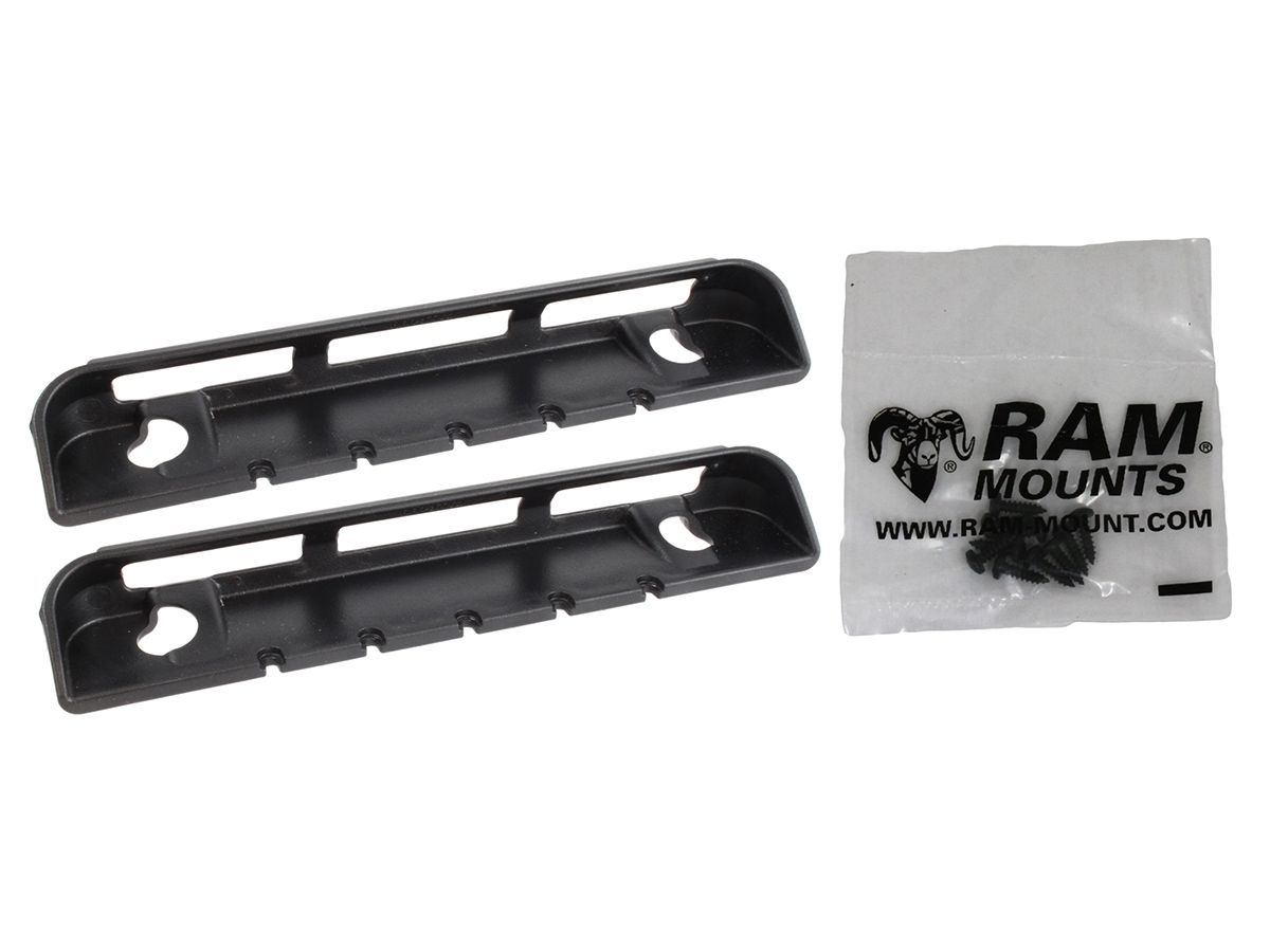 RAM Mounts Tab-Tite Endkappen für bis zu 11 Zoll Tablets (inkl. Apple iPad 1-4) - Schrauben-Set