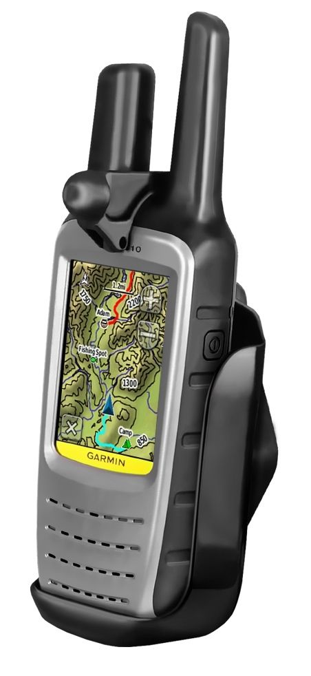 RAM Mounts Gerätehalteschale für Garmin Rino 610/650 (ohne Schutzhüllen) - Diamond-Anbindung (Trapez), Schrauben-Set, im Polybeutel