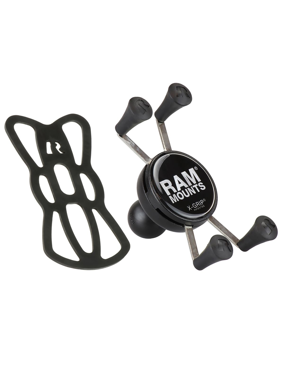 RAM Mounts X-Grip-Halteklammer für Smartphones klein bis 82,6 mm Breite - B-Kugel 