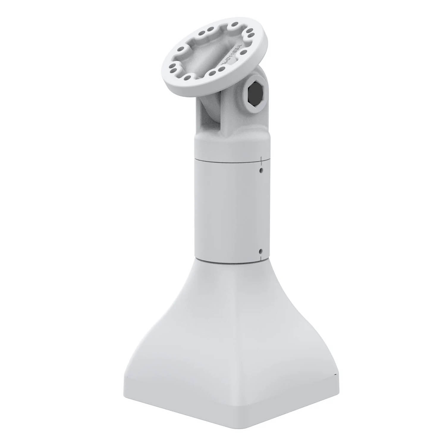 RAM Mounts Standfuss (7 Zoll) - 4-Loch AMPS Anbindung, dreh-/schwenkbar, hellgrau