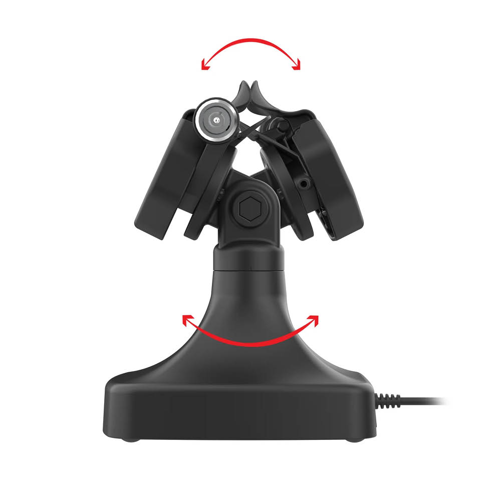 RAM Mounts GDS® Uni-Conn™ Stand-Dockingstation dreh-/schwenkbar - abschließbar, RJ45-Anschluss, Pogo Pins rückseitig