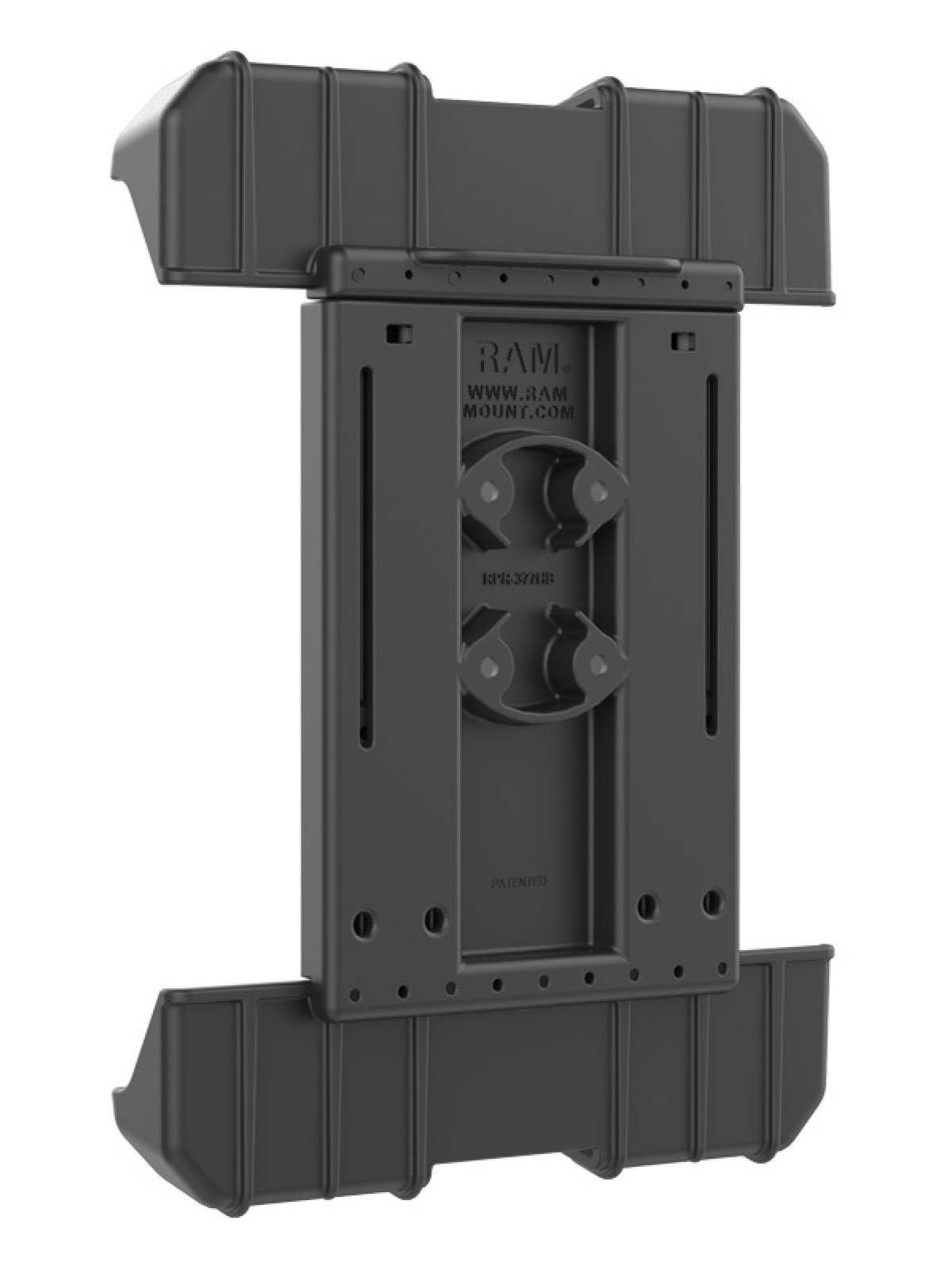 RAM Mounts Tab-Tite Universal Halteschale für 10-10.5 Zoll Tablets (mit/ohne Schutzhüllen) - AMPS-Aufnahme, Schrauben-Set