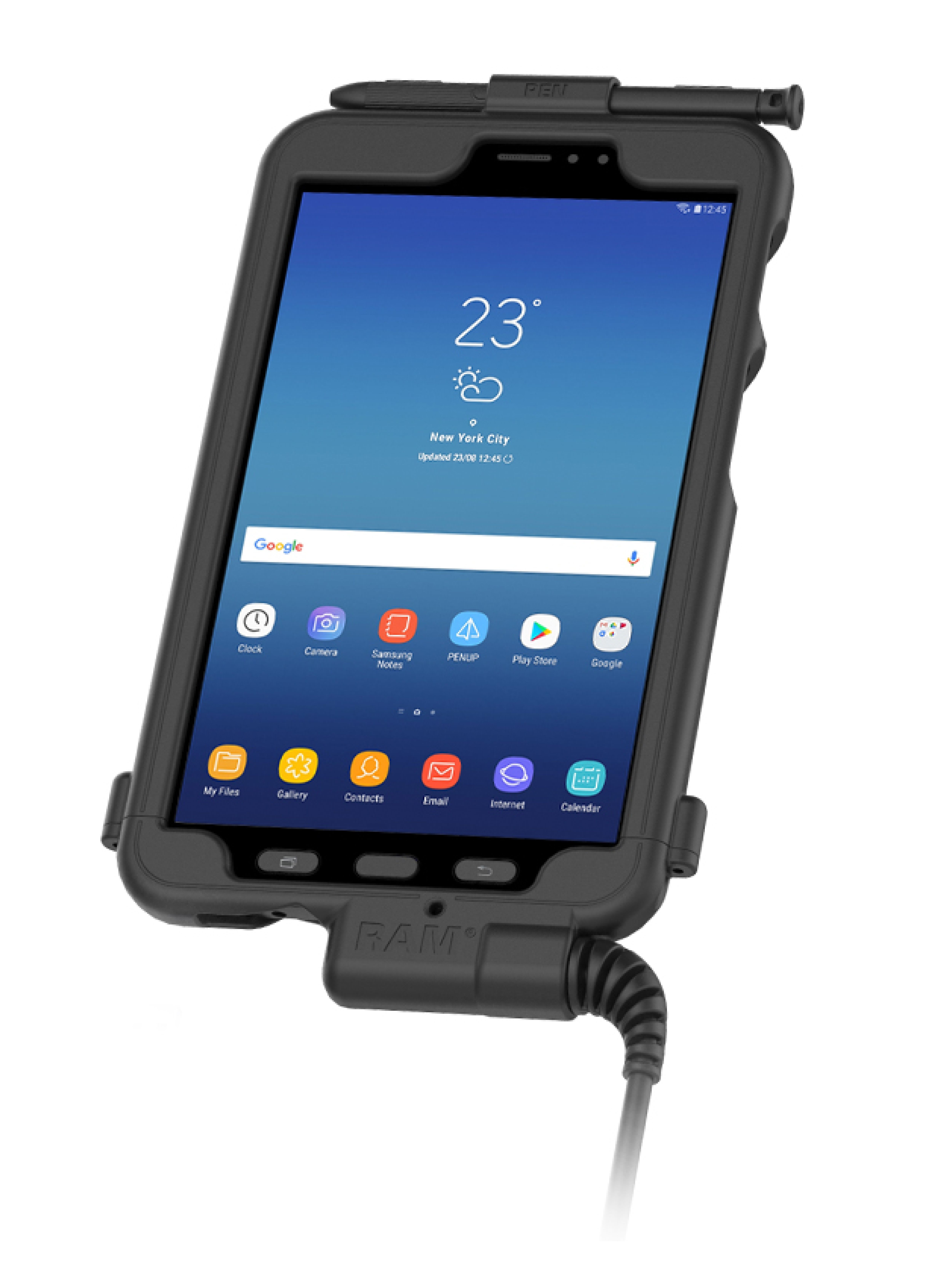 RAM Mounts Tough-Case Samsung Tab Active5 & 3 - mit USB-Anbindung