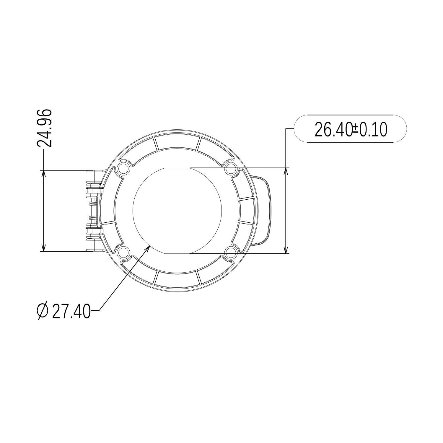 Abdeckung IP54 für Dual USB-Einbaucharger A/C