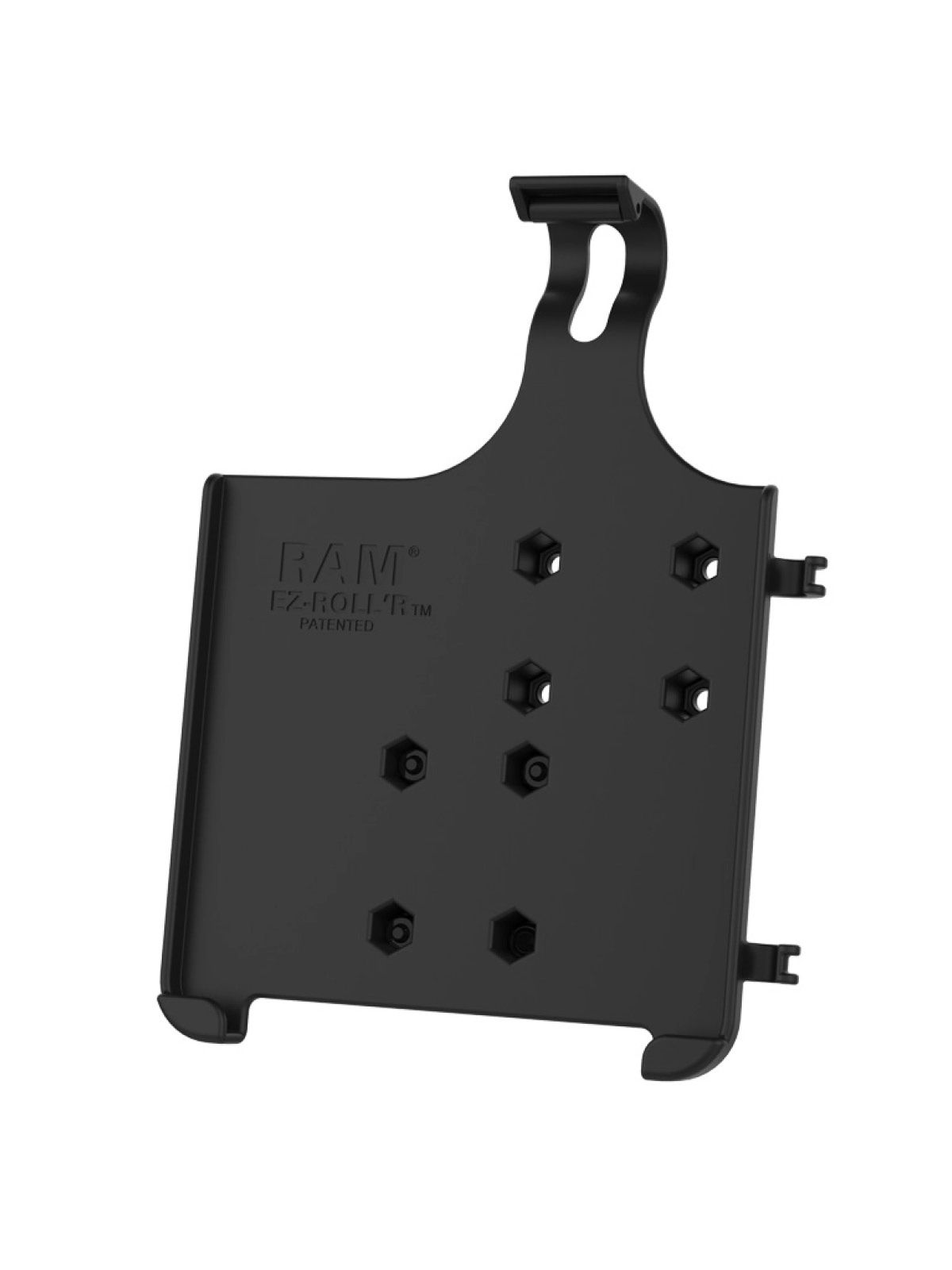 RAM Mounts EZ-Roll'r Form Fit Halteschale für Apple iPad mini 6 (ohne Schutzhüllen/-gehäuse) - B-Kugel (1 Zoll), inkl. runder Basisplatte (AMPS)