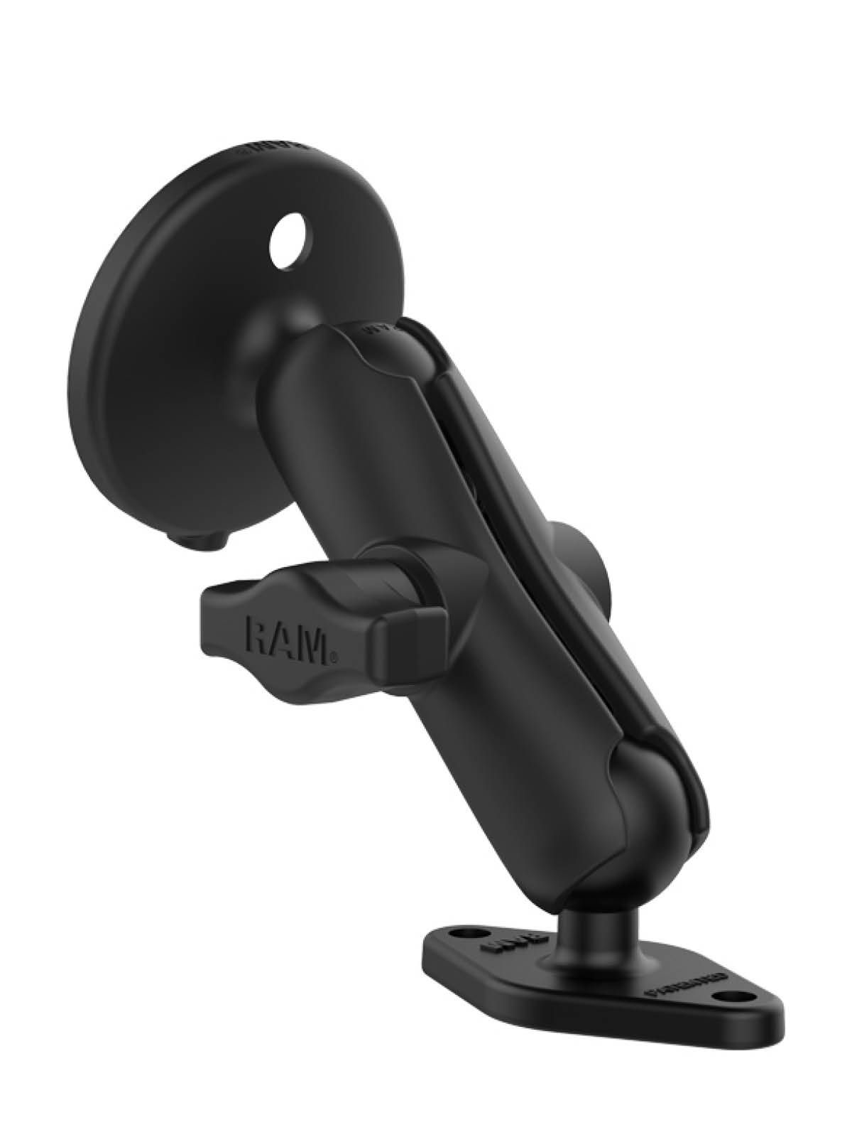 RAM Mounts Aufbau-Halterung für Apple MagSafe - B-Kugel (1 Zoll), 2-Loch AMPS