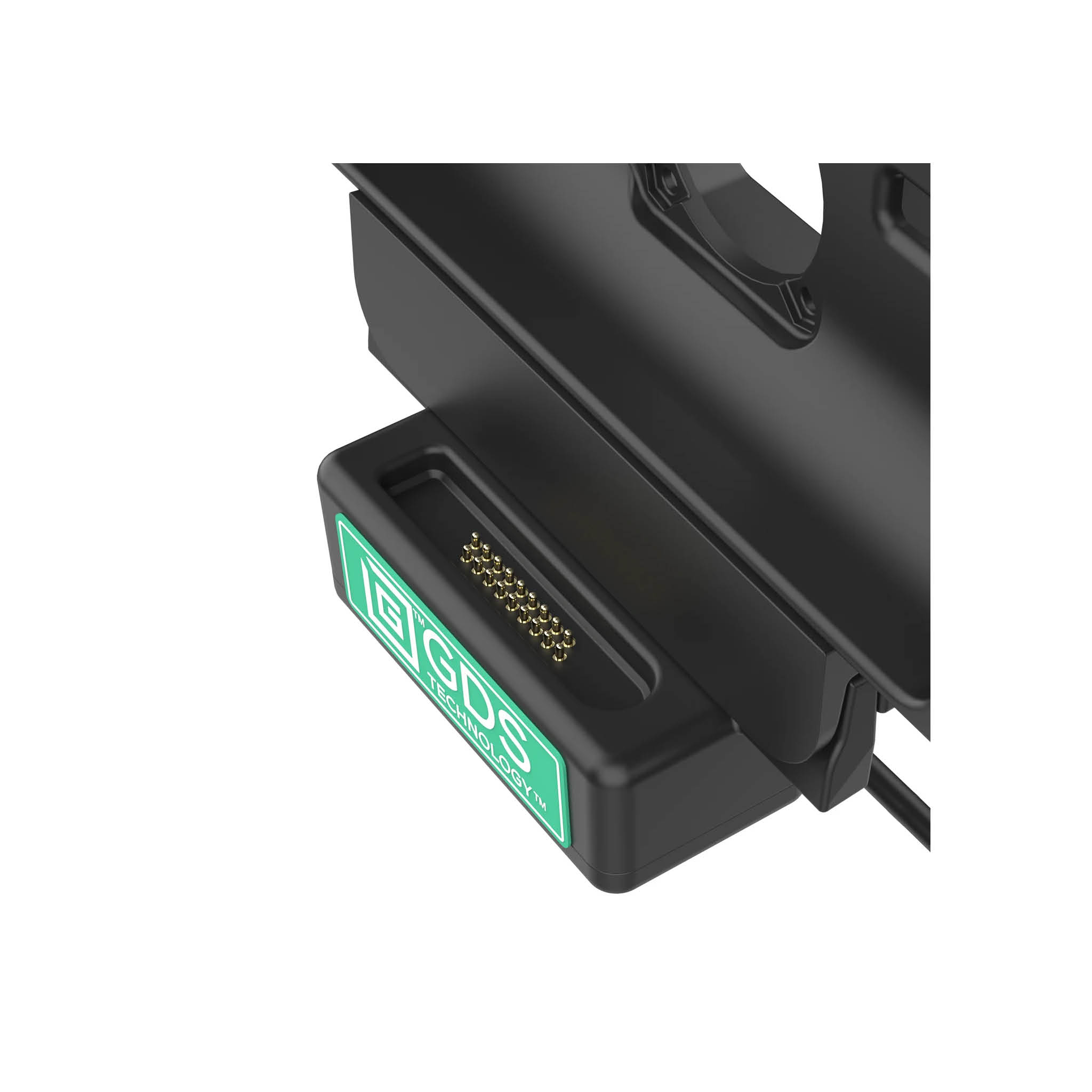 RAM Mounts GDS Tough-Dock Halteschale (Schnappverschluss) für Apple iPad Pro 12.9, Pro 13 Air 13 - In IntelliSkin Next-Gen Schutzhülle, USB-C Anschluss 3.1