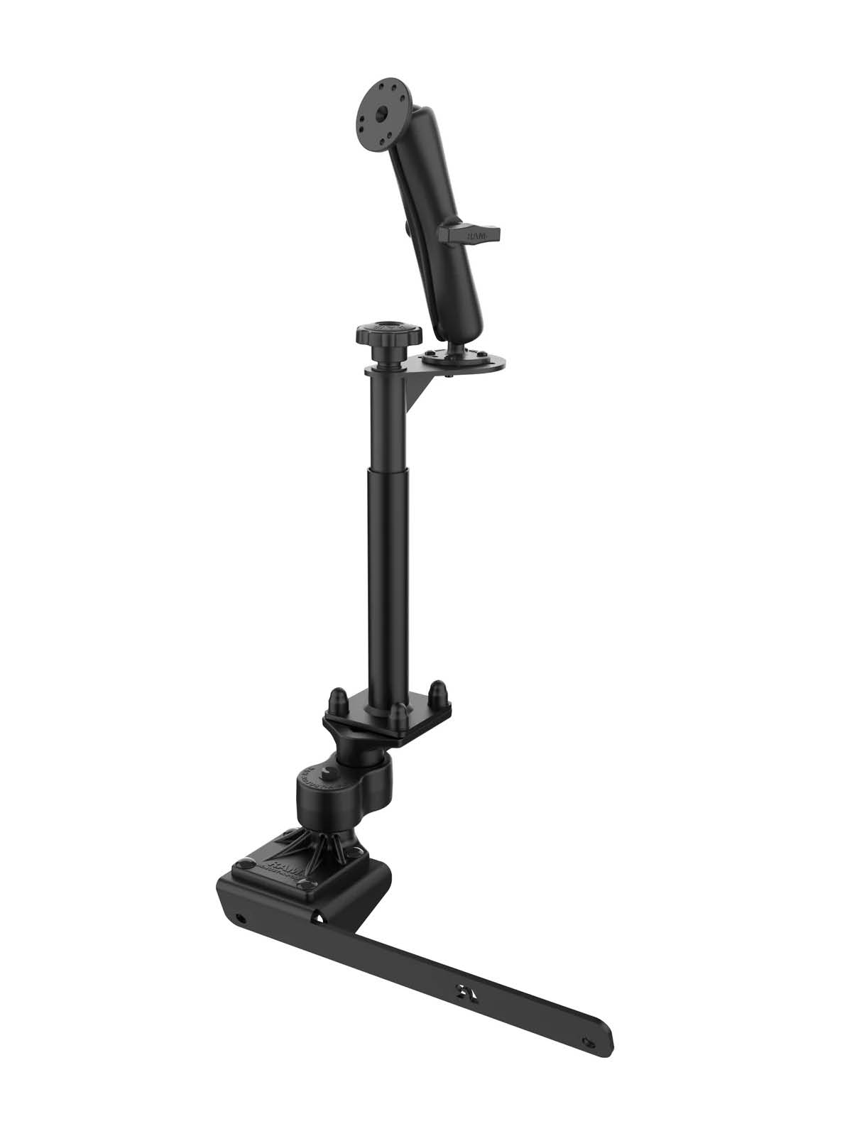 RAM Mounts Fahrzeug-Halterung für Dodge RAM 2500-5500 (2012-2024) - Fahrzeug-Basis, C-Kugel Set (1,5 Zoll), AMPS-Anbindung