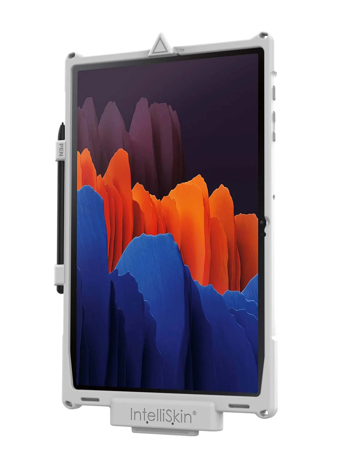 RAM Mounts IntelliSkin Next Gen Ladeschutzhülle für Samsung Galaxy Tab S8+, S7+ & S7 FE (12.4 Zoll) - GDS-Technologie - Grau